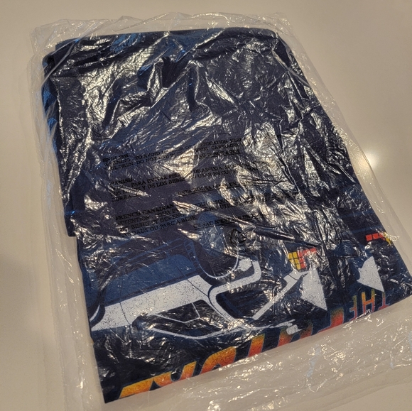 TORRID Back to the Future Slim Fit Crew Tee Navy Size 4 - Picture 9 of 10